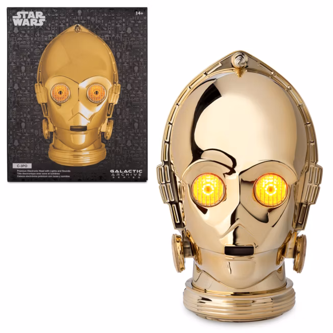 C-3PO Premium Electronic Head with Lights and Sounds C-3PO Premium Electronic Head with Lights and Sounds