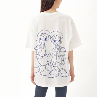 Donald & Daisy Duck Short Sleeve T-Shirt for Adults
