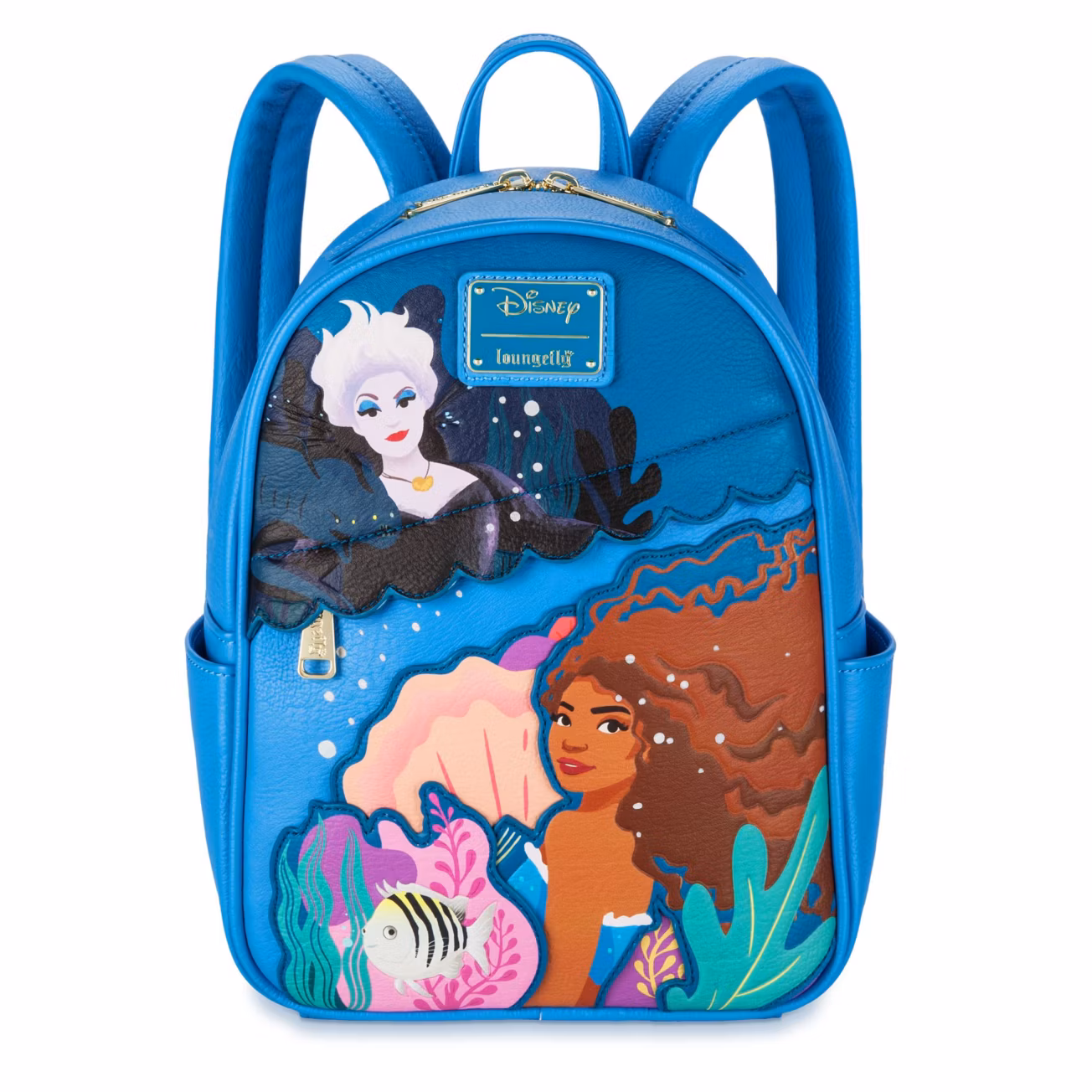 The Little Mermaid Loungefly Mini Backpack, Live Action Film The Little Mermaid Loungefly Mini Backpack, Live Action Film