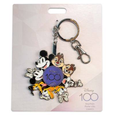 Mickey Mouse and Friends Disney100 Celebration Keychain