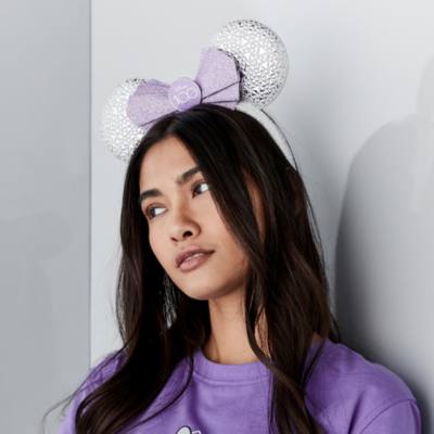 Minnie Mouse Disney100 Celebration Ears Headband for Adults