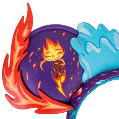 Disney Parks Elemental Mickey Ears Headband for Adults