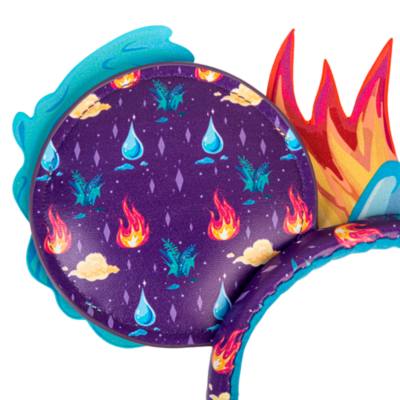 Disney Parks Elemental Mickey Ears Headband for Adults