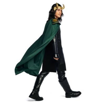 Loki Helmet and Cape Set for Adults