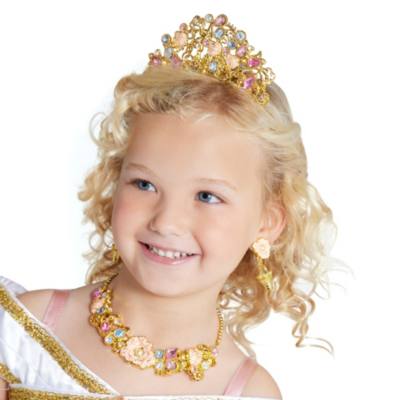 Aurora Costume Jewellery Set for Kids, Sleeping Beauty