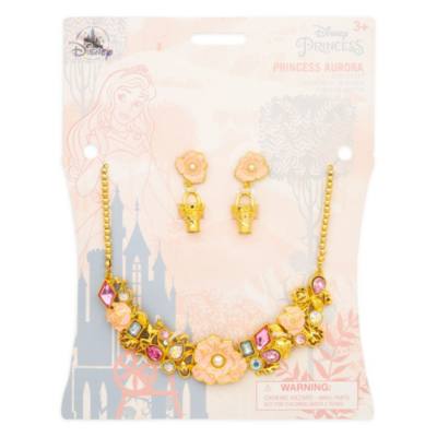 Aurora Costume Jewellery Set for Kids, Sleeping Beauty