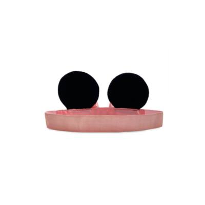 Minnie Mouse Pink Ears Headband with Bow for Baby