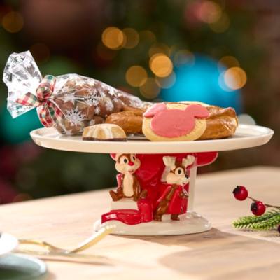 Chip 'n Dale Holiday Cake Stand