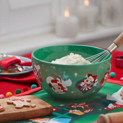 Mickey Mouse and Friends Holiday Serving Bowl