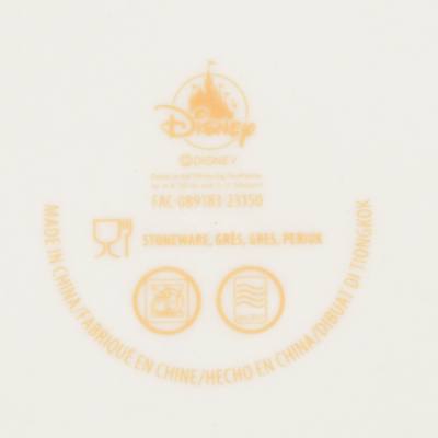 Winnie the Pooh and Piglet Plate, White Pooh