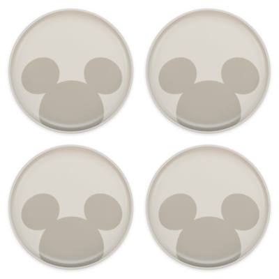 Mickey Mouse Home Haven Plates, Set of 4