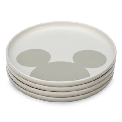 Mickey Mouse Home Haven Plates, Set of 4