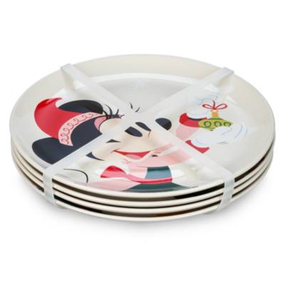 Mickey Mouse and Friends Holiday Plate Set