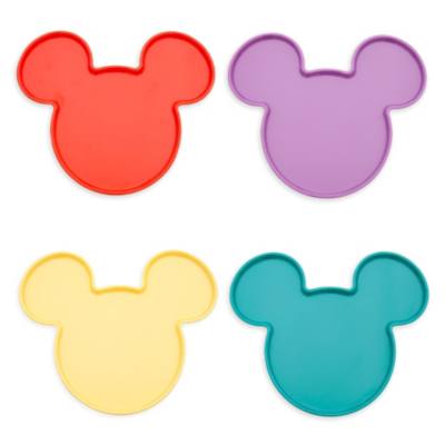 Mickey Mouse Icon Melamine Appetiser Plate Set