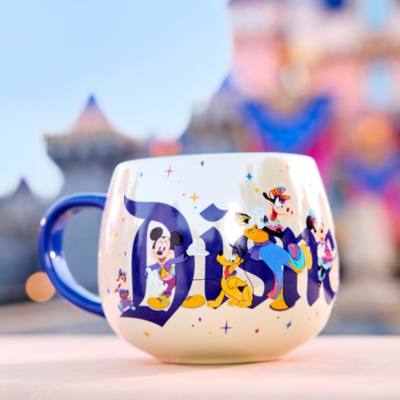 Mickey Mouse and Friends Mug, Disneyland 70th Anniversary