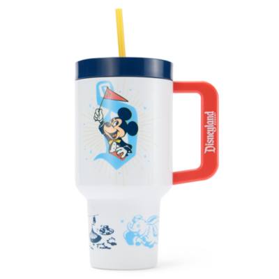 Mickey Mouse and Friends Travel Tumbler with Straw