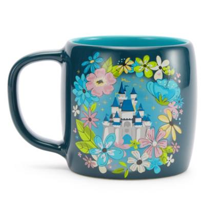 Fantasyland Castle Floral Mug