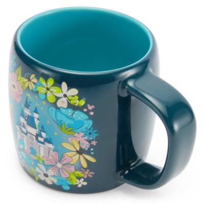 Fantasyland Castle Floral Mug