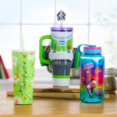 Tinker Bell Stainless Steel Tumbler with Straw