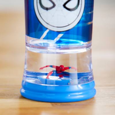 Spider-Man Snow Globe Straw Tumbler