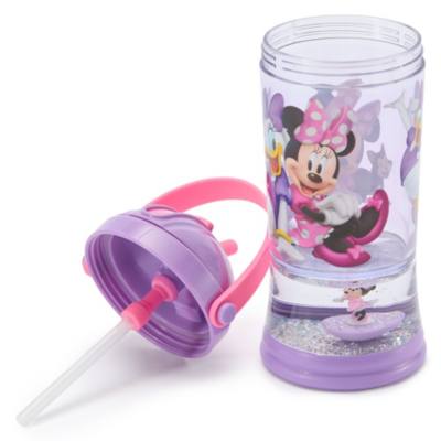 Minnie Mouse and Daisy Duck Snow Globe Straw Tumbler