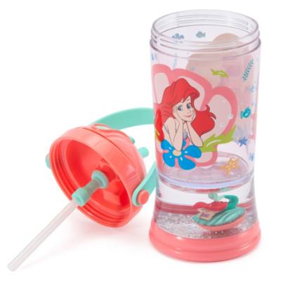 The Little Mermaid Snow Globe Straw Tumbler