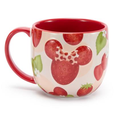 Minnie Mouse Icon Strawberry Mug, Mickey Mouse and Friends Fruit Stand