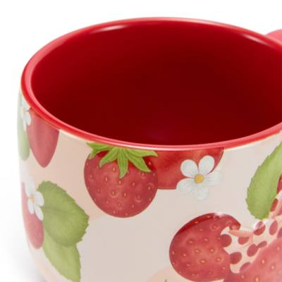 Minnie Mouse Icon Strawberry Mug, Mickey Mouse and Friends Fruit Stand