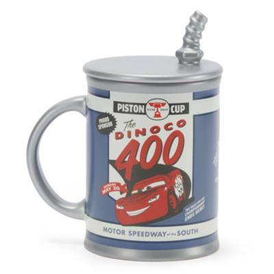 Dinoco Motor Oil Mug with Lid, Cars