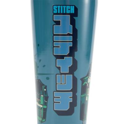 Stitch Stainless Steel Water Bottle with Straw, Lilo & Stitch