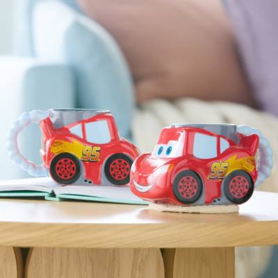 Lightning McQueen Sculpted Mug, Cars