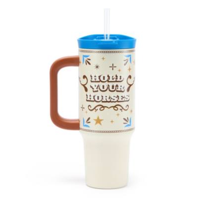 Jessie and Bullseye Stainless Steel Travel Tumbler with Straw, Toy Story 5