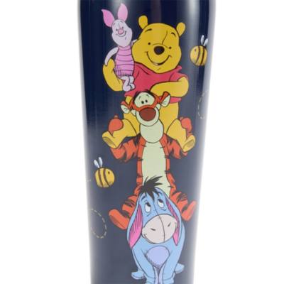 Winnie the Pooh and Pals Stainless Steel Travel Tumbler with Straw