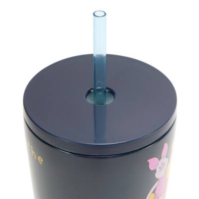 Winnie the Pooh and Pals Stainless Steel Travel Tumbler with Straw