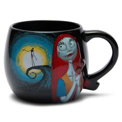 Jack Skellington and Sally Sculpted Mug, The Nightmare Before Christmas