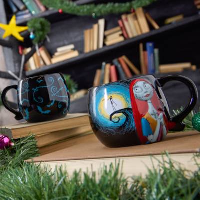 Jack Skellington and Sally Sculpted Mug, The Nightmare Before Christmas