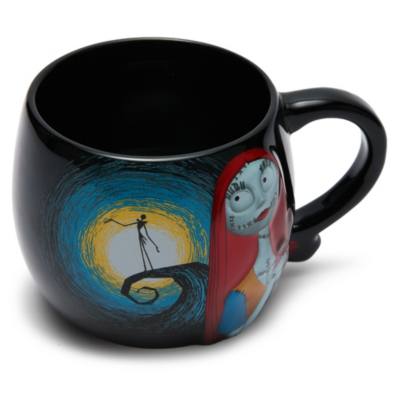 Jack Skellington and Sally Sculpted Mug, The Nightmare Before Christmas