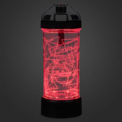 Cars Neon Lights Light-Up Water Bottle