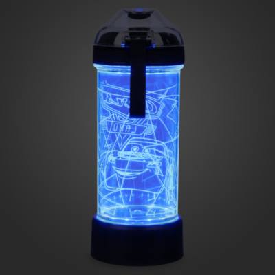 Cars Neon Lights Light-Up Water Bottle