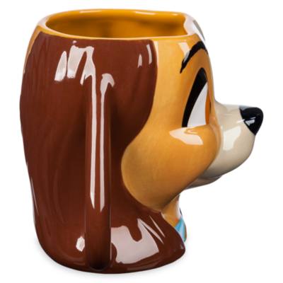 Lady Sculpted Mug, Lady and the Tramp