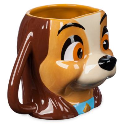 Lady Sculpted Mug, Lady and the Tramp