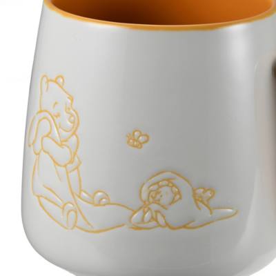 Winnie the Pooh and Piglet Mug, White Pooh