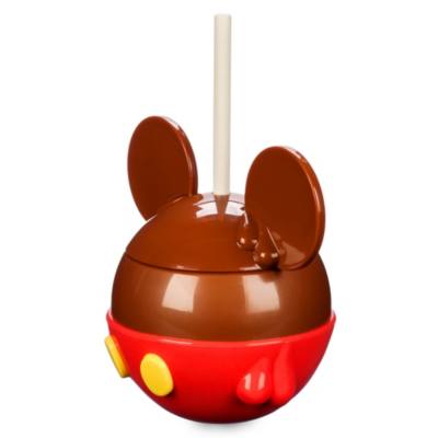 Mickey Mouse Caramel Apple Tumbler with Straw, Disney Eats