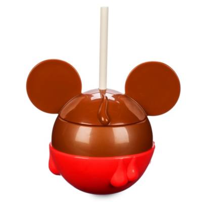 Mickey Mouse Caramel Apple Tumbler with Straw, Disney Eats