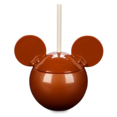 Mickey Mouse Caramel Apple Tumbler with Straw, Disney Eats