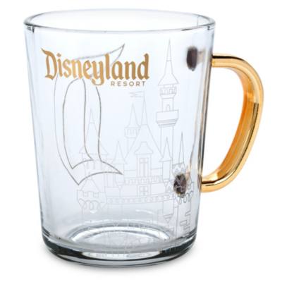 Sleeping Beauty Castle Glass Mug, Disneyland