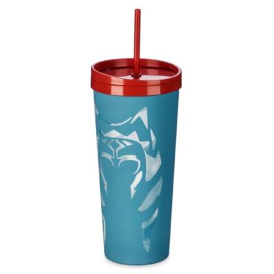 Ahsoka Stainless Steel Travel Tumbler with Straw by Ashley Eckstein, Star Wars