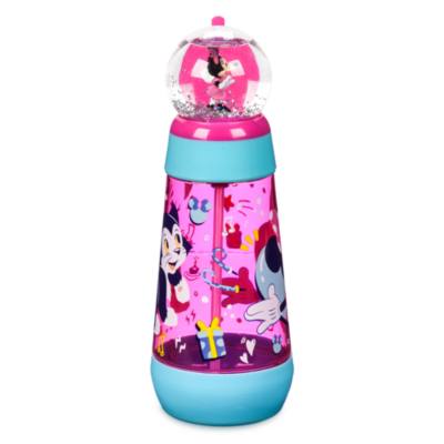 Minnie Mouse Snow Globe Tumbler with Straw