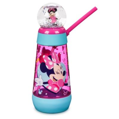 Minnie Mouse Snow Globe Tumbler with Straw