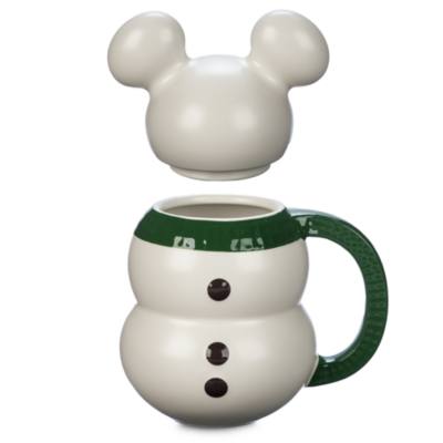 Mickey Mouse Snowman Mug, Disney Holiday Haven Collection